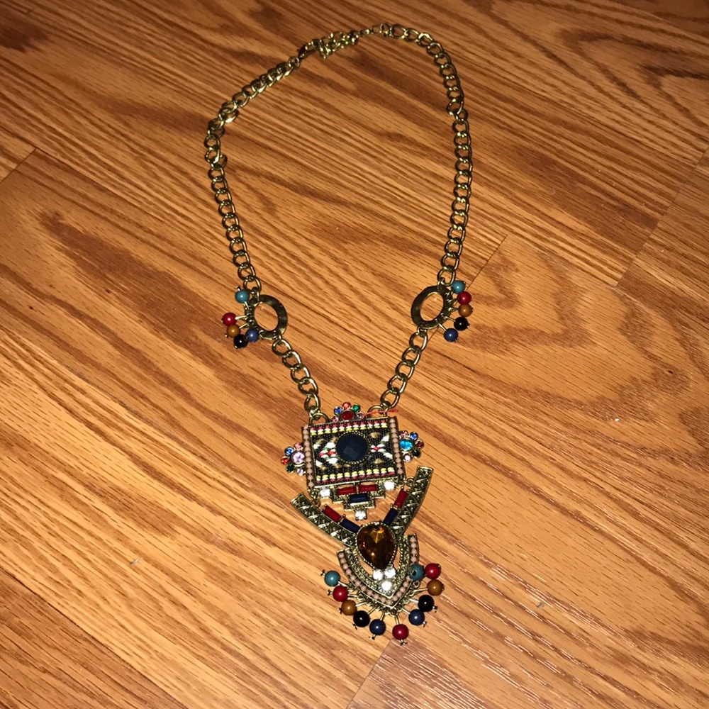 Embroidered Necklace
